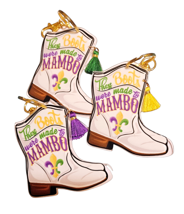 Mambo Boot Keychain