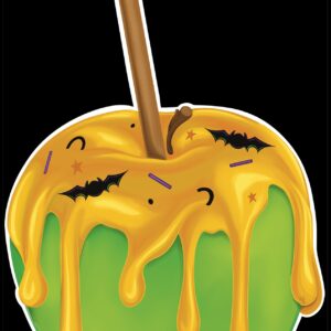 Halloween Candy Apple Door Hanger