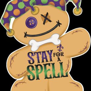 VooDoo Halloween Door Hanger